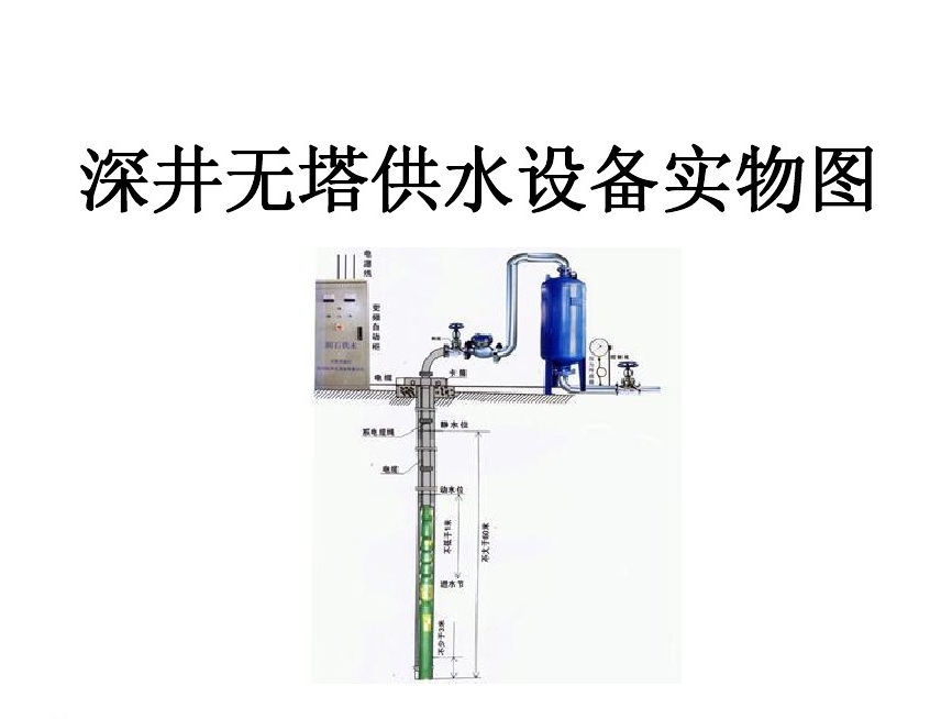 五华区井泵无塔式供水设备